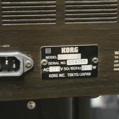 Korg Concert 800 Digital Piano image 8