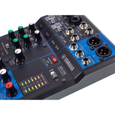 Yamaha MG06 6-Channel Analog Mixing Console image 2