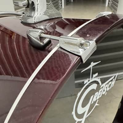 Gretsch 22” x 18” Catalina Maple - Red Lacquer Bass Drum image 7