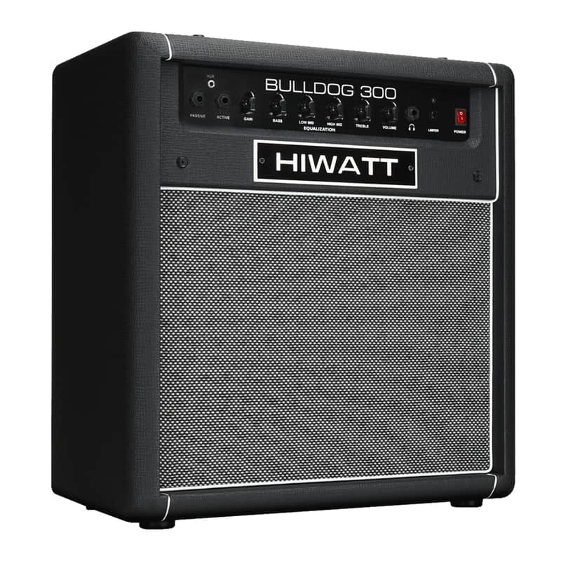 Hiwatt Bulldog 300 300-Watt Bass Combo Amplifier - Black image 1