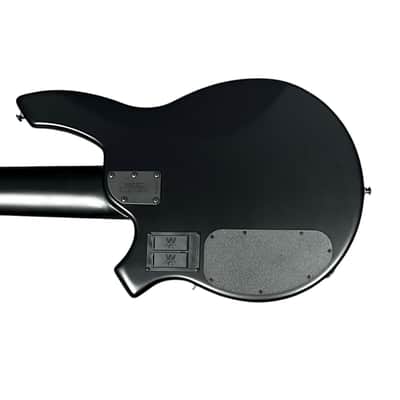 Ernie Ball Music Man Bongo 6 HH, Stealth Black/ Ebony *IN STOCK* image 2