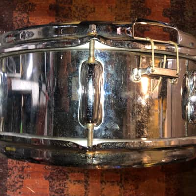 Slingerland 8 lug - Chrome Snare Drum image 5