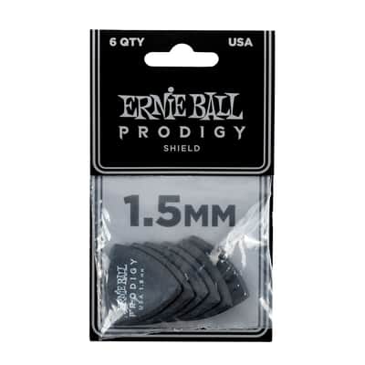 Ernie Ball Prodigy Shield 1,5 mm Black (6 Pack) image 2