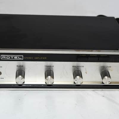 Rotel RA-110A Amplifier #515a3 oct25 1974 - metal image 1