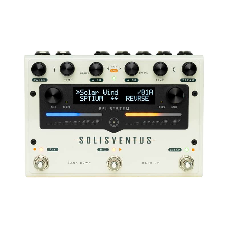 GFI System Solis Ventus Dual Engine Delay and Reverb Pedal