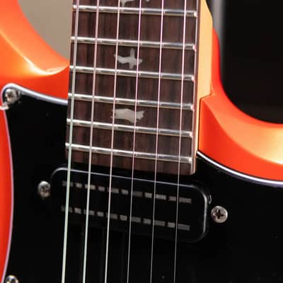 PRS SE NF3 Rosewood Fretboard Electric Guitar - Metallic Orange with Gig Bag image 8