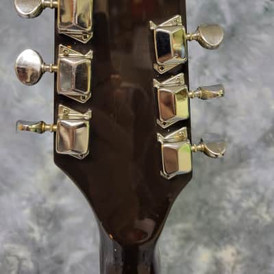 Video Demo Vintage RARE 1968 Japan Noble Model EG 68-2HT Mosrite Style Dual Pickup New Strings Pro Setup Gigbag image 11