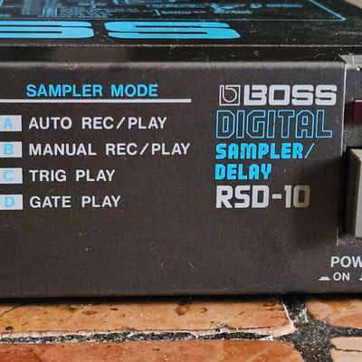 Boss RSD-10 Micro Rack Series Digital Sampler / Delay 1985 - 1991 - Black image 3