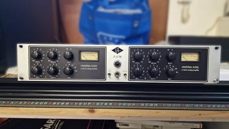 Universal Audio 2-1176 Stereo Limiter 2000s - Black / Silver image 1