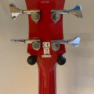 Eastwood Kustom Bass 2000s - Red image 6