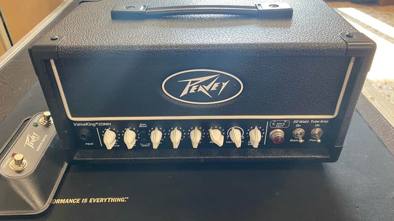 Peavey ValveKing 20 MH 20W/5W/1W Tube Head 2010s - Black image 1