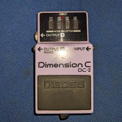 Boss DC-2 Dimension C (Blue Label) 1985 - 1989 - Purple image 1