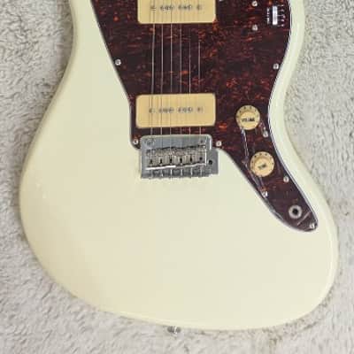 Tagima TW61 Offset Electric Guitar w/P90s, Olympic White Finish - B Stock