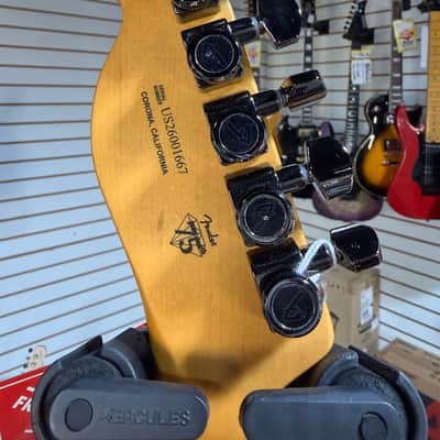 Fender 75th Anniversary American Ultra II Telecaster Electric Guitar - Liquid Gold w/OHSC + FREE $299 Plek & Setup #667 image 9