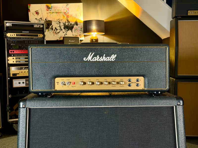 Marshall 1987X MK II Reissue 2-Channel 50-Watt Guitar Amp Head 1993 - Black image 1