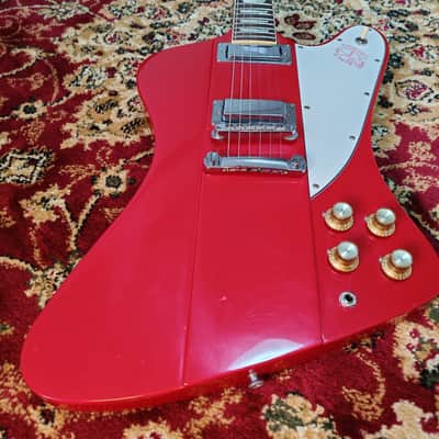*RARE* 1989 Orville by Gibson FB Firebird Ferrari Red with Matching Headstock and Original Softcase, Japan MIJ image 6
