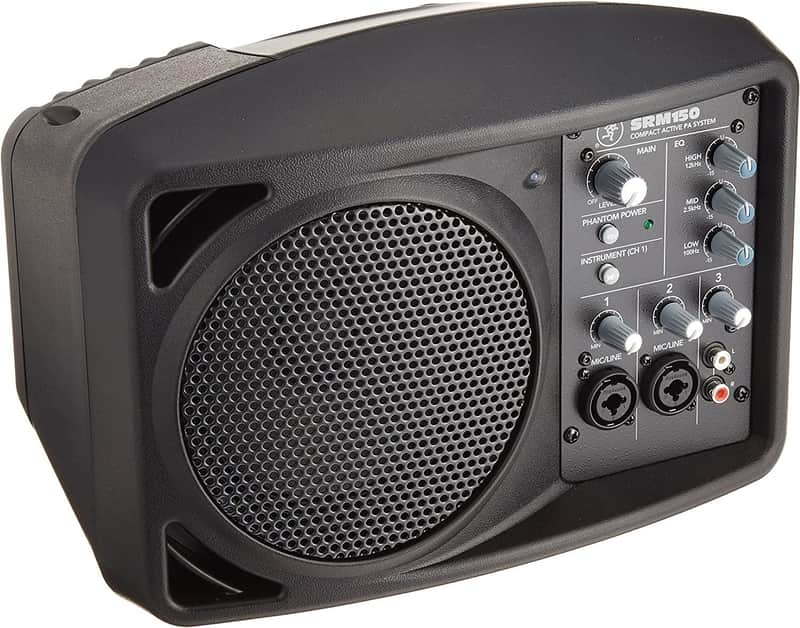 Mackie SRM150 5.25-Inch Compact Active PA System, Black image 1