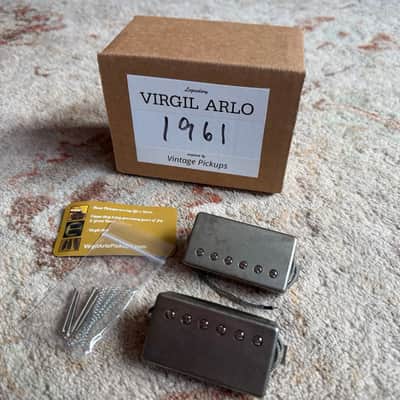 Virgil Arlo 1961 White Label Humbucker Set image 1