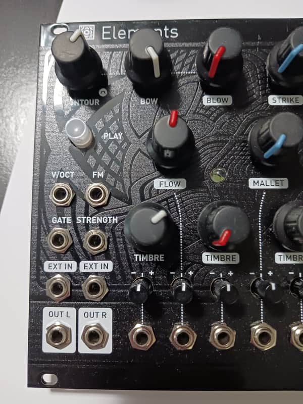 DIY Mutable Instruments Elements 2023 - Black Magpie panel image 1