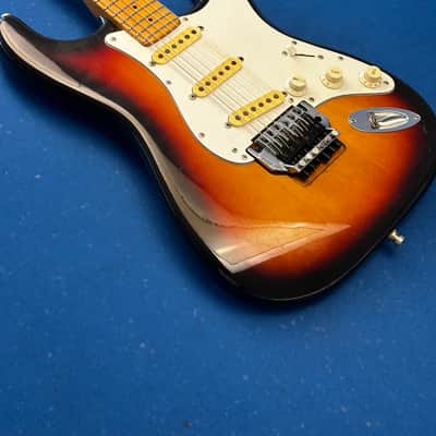 Fender Stratocaster with Kahler tremolo system 90 - 3 Tone Sunburst image 4