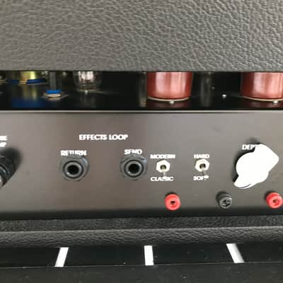 Landry Amps PLX+ Plexi 50 Watt Head with NOS Mullard Mustard Caps image 6