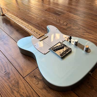 2017 Fender Classic 70s Telecaster CL70TL Electric Guitar Mystic Ice Blue MIJ Japan image 5