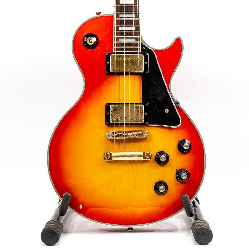 1978 Greco EG-500 Les Paul Custom MIJ Cherry Burst Guitar with Gigbag - Very Good
