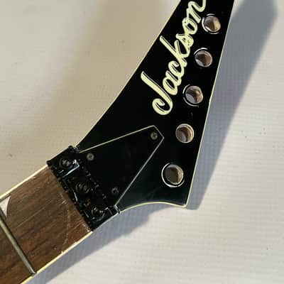 2000's Japan Jackson DKMG Reverse Bound Piranha Teeth Guitar Neck 24 Fret image 4