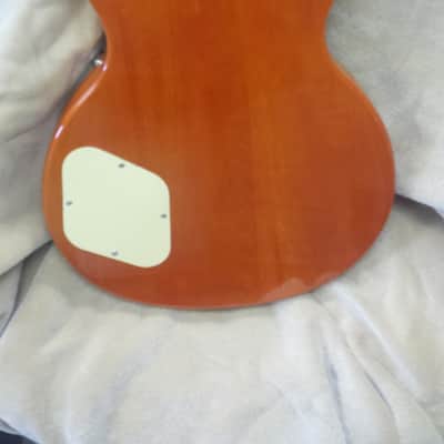 Winter Singlecut Type  6 String Electric Guitar with Pumpkin Finish image 4