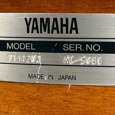 Yamaha 20/10/12/14" Recording Custom 1994 Drum Set - Tobacco Sunburst image 11