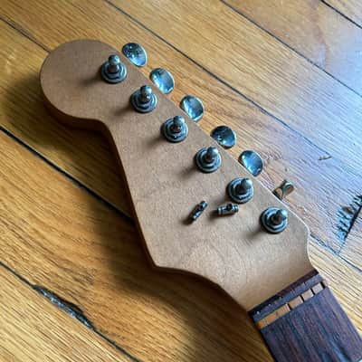 1980s ESP Custom Left Handed Strat Style Neck image 5