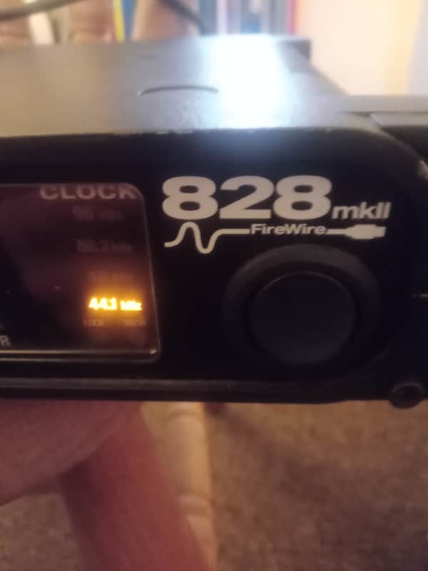 MOTU 828 Mk II Firewire Audio Interface  - Black image 1