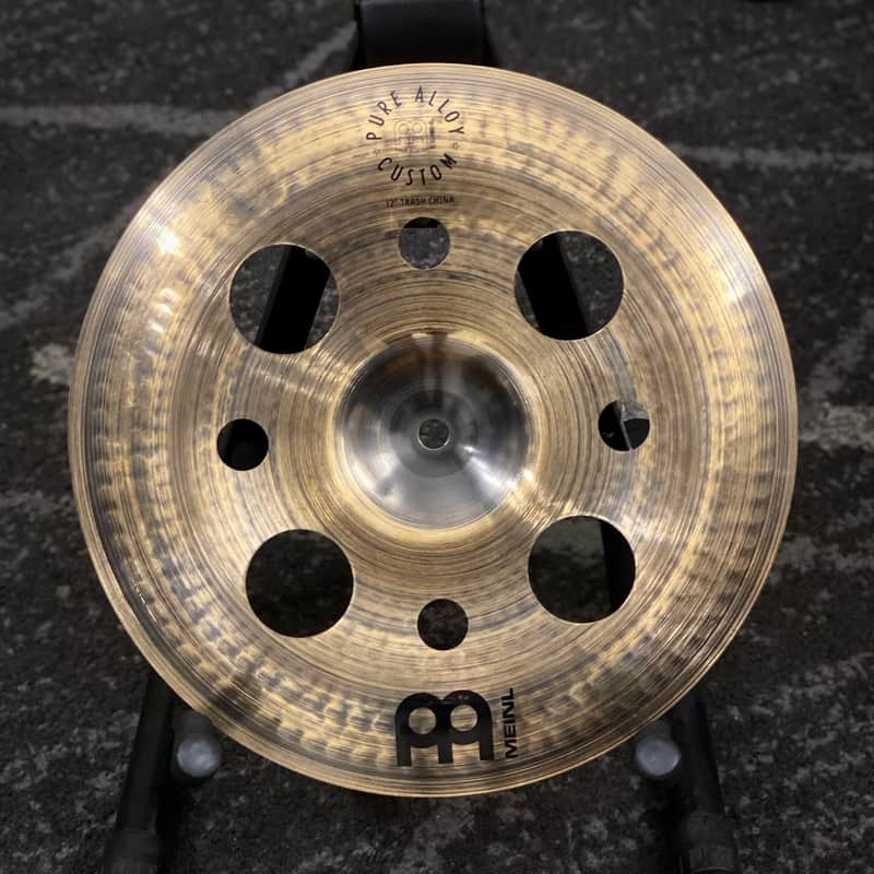 Meinl 12" Pure Alloy Custom Trash China Cymbal - Traditional image 1
