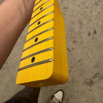 Quarter Sawn Maple Telecaster Guitar Neck, 21-Frets image 5