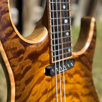 TW Smith Guitars Apex 2026 - Tobacco burst Quilted maple image 9