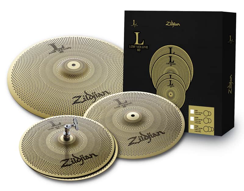 Zildjian LV348 L80 Low Volume Box Set 13/14/18" Cymbal Pack - BRAND NEW image 1