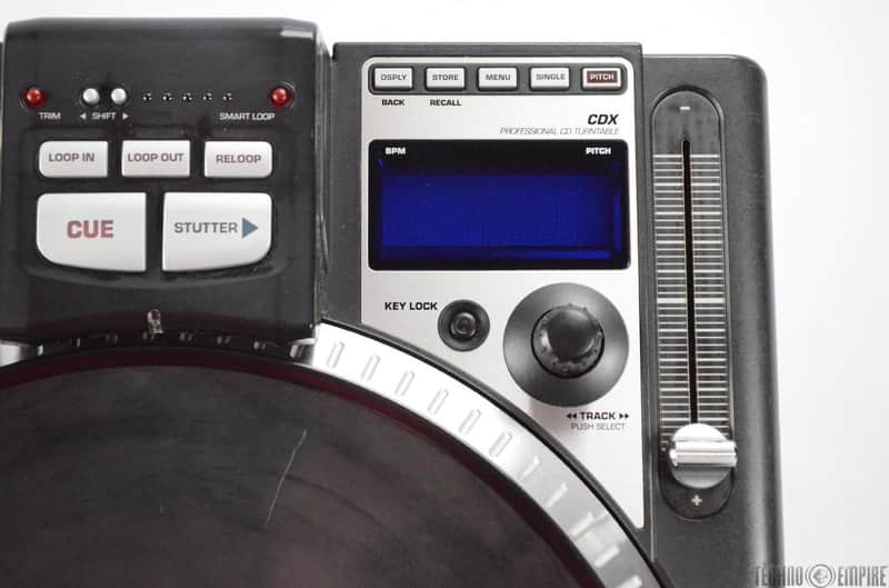 NuMark CDX Controlled Professional CD Turntable w/ Gig Bag & MIDI