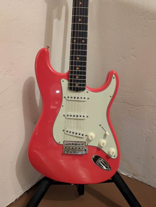 Fender Stratocaster Custom Shop - Faded Fiesta Red image 1