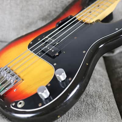 Fender Precision Bass with Maple Fretboard 1978 - Sunburst image 20