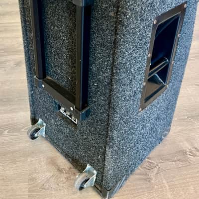 ADA Split-Stack 2X12 Guitar Speaker Cabinet Early 90’s - Dark Gray/Black image 11