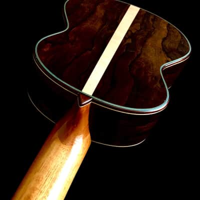 Leonardo Rojas Artisan Concert Ukulele-Spruce/Ziricote and Flamed Maple image 13