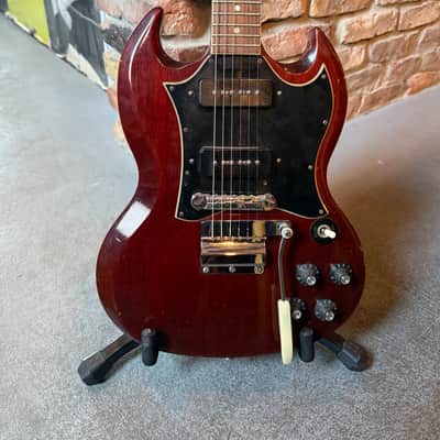 Gibson SG Special "Large Guard" with Vibrola 1966 - 1971 - Cherry image 1