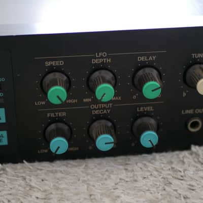 Akai S612 MIDI Digital Sampler 1985 - Black image 10