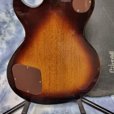 Video Demo Vintage 1973 Gibson Les Paul Deluxe Sunburst Mini Humbuckers Pro Setup New Strings Original Hardshell Case image 14