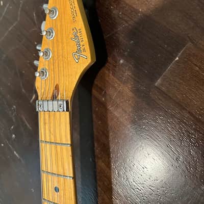 LACE Fender American Strat Plus Deluxe Electric Guitar Sunburst - Vintage 1989 image 8