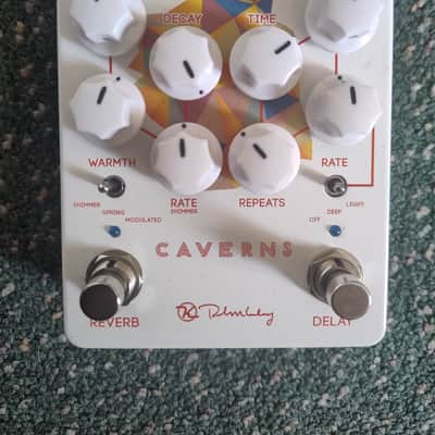 Keeley Caverns Reverb / Delay V2 2017 - Present - White image 2
