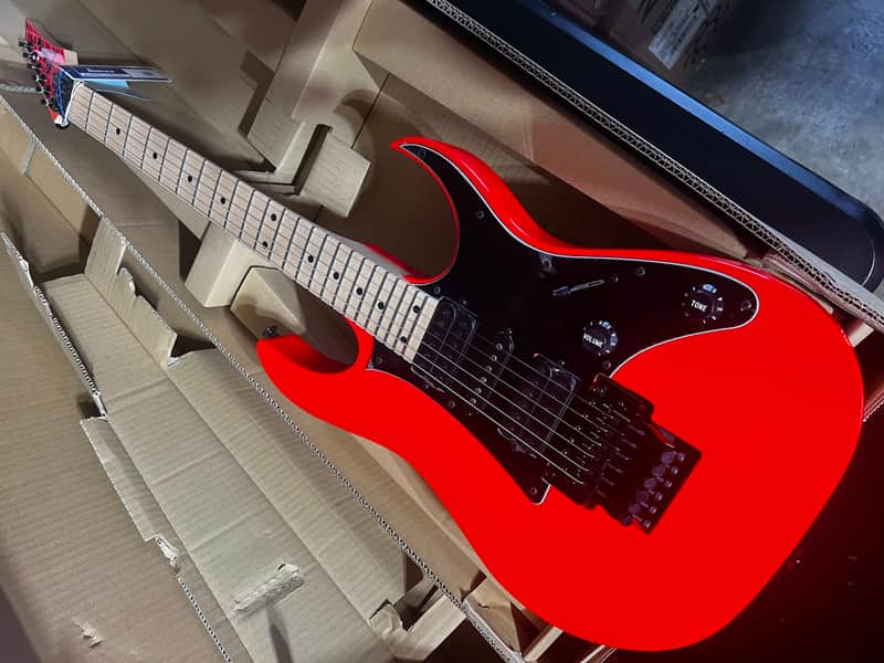 (MINT) Ibanez RG550-RF Genesis Collection - Road Flare Red image 1