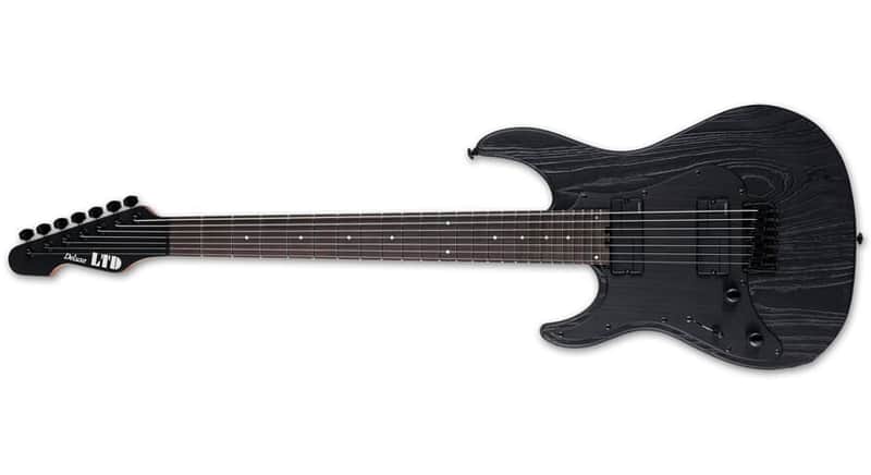 LTD SN-1007 Ht Baritone Lefthand Black Blast image 1