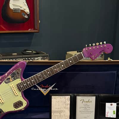 Fender Custom Shop 1965 Jaguar - Aged Purple Metallic image 2