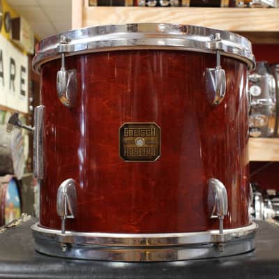 1970s-80s Gretsch Stop Sign/Square Badge Outfit in Rosewood Gloss 14x24 10x12 16x16 image 12